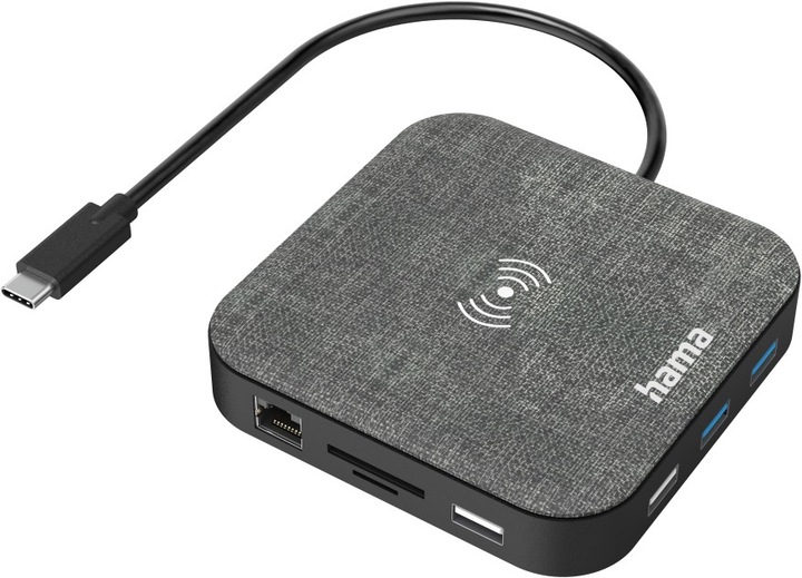 Hama Connect2QiCharge (USB-C, 12 Havens)