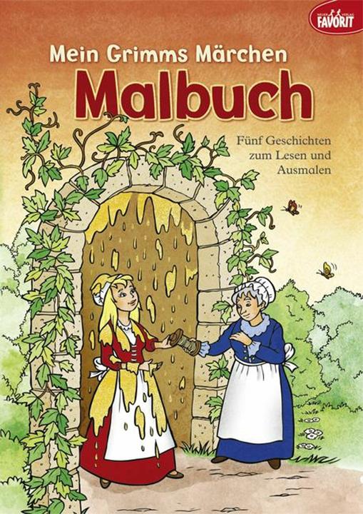 Produktbild Mein Grimms Märchen Malbuch