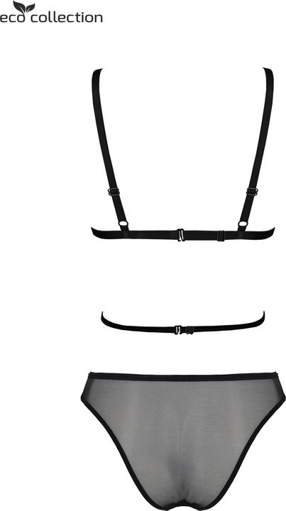 Actual product image ECO Collection Varella bra set black (3XL, XXL)