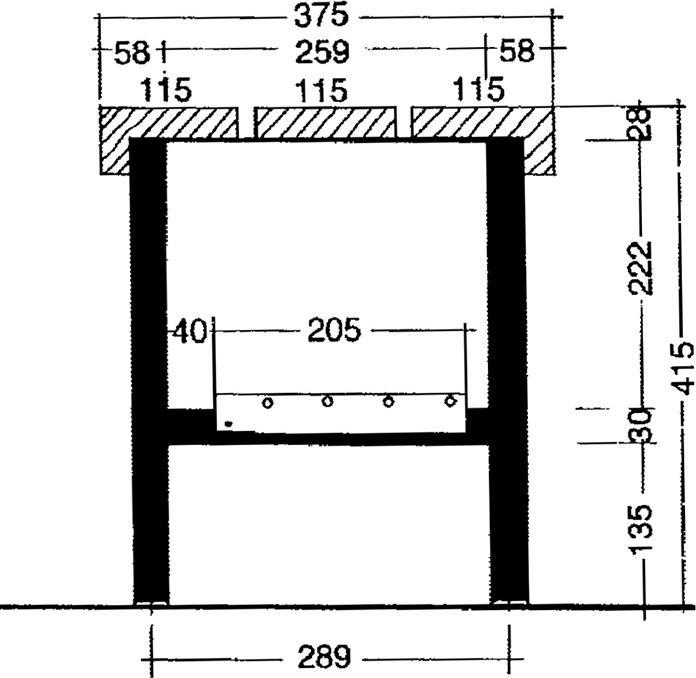 Actual product image Makk Bench consoles for schools, gyms, etc. (41.50 cm)