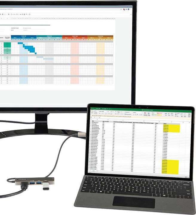 Produktbild StarTech DKT30CHPD3 (USB-C, 4 Ports)