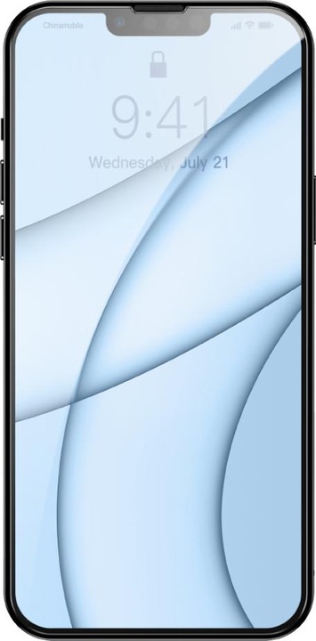 Actual product image Baseus 0.3mm Full-glass Tempered Glass Film For iP 5.4inch 2021(2pcs/pack+Pasting Artifact) Trans... (2 Piece, Apple iPhone 13 mini)