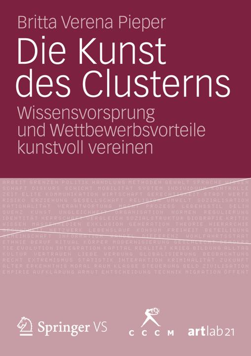 Produktbild Die Kunst des Clusterns (Deutsch, Britta Verena Pieper, 2013)