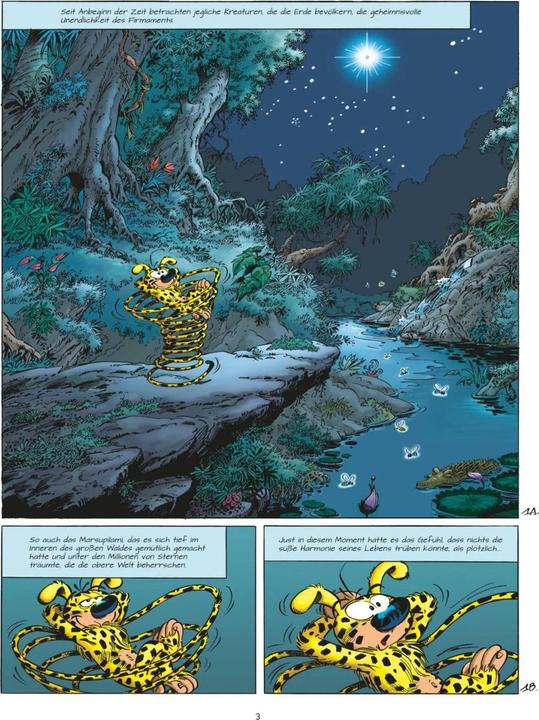 Produktbild Marsupilami 14: Sternenherz (Deutsch, André Franquin, Stéphan Colman, 2019)