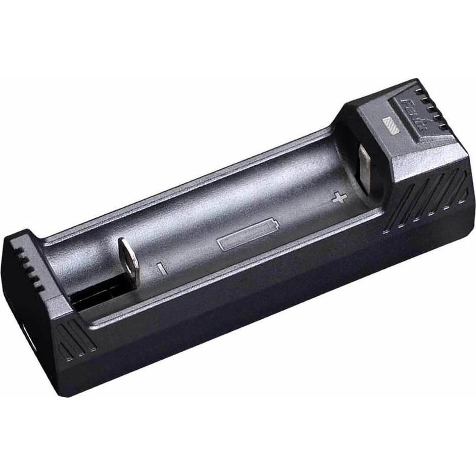 NoName Caricatore USB Fenix per ioni di litio 18650 / 26650 / 21700, Caricabatterie