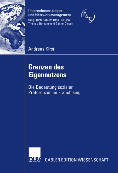 Produktbild Grenzen des Eigennutzens (Andreas Kirst, 2007)