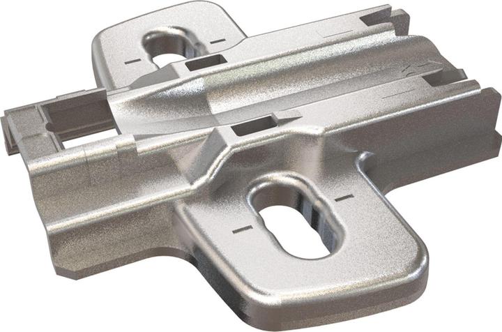 Actual product image Hettich Cross-mounting plates Sensys/Intermat 8099, for corner mounting, for (200 pcs.)