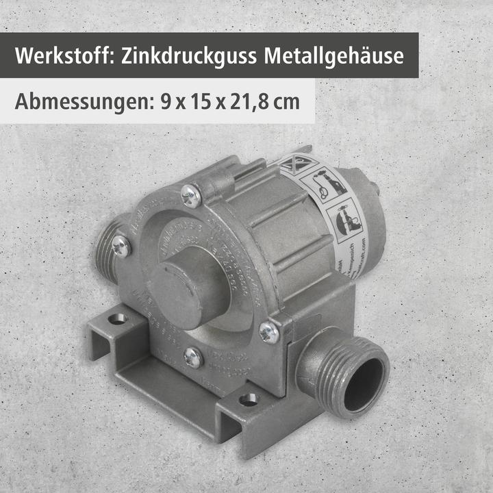 Image du produit wolfcraft 1 pompe corps métal 3000 l/h S=8mm