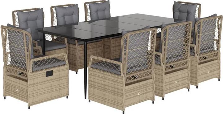 Produktbild vidaXL Garten Essgruppe (200 x 100 x 74 cm)