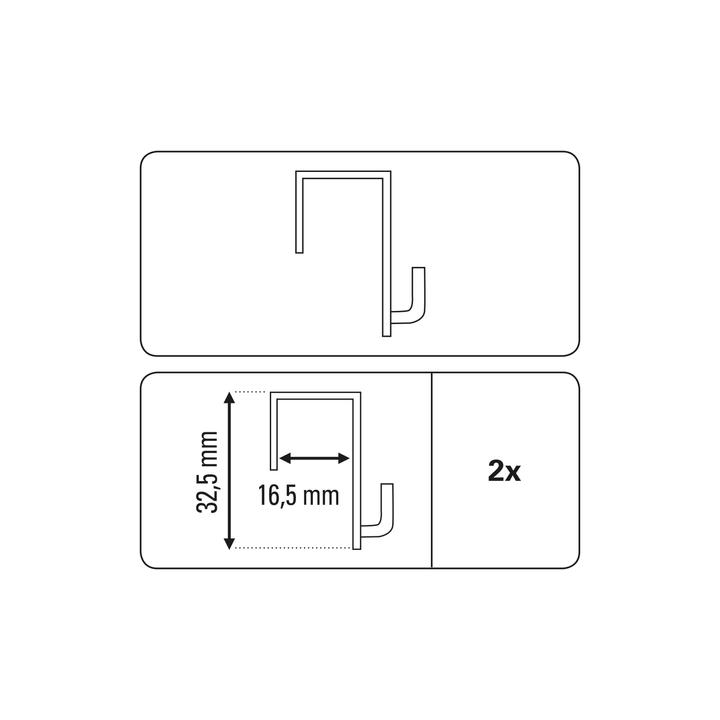 Actual product image Gardinia Decorative hooks