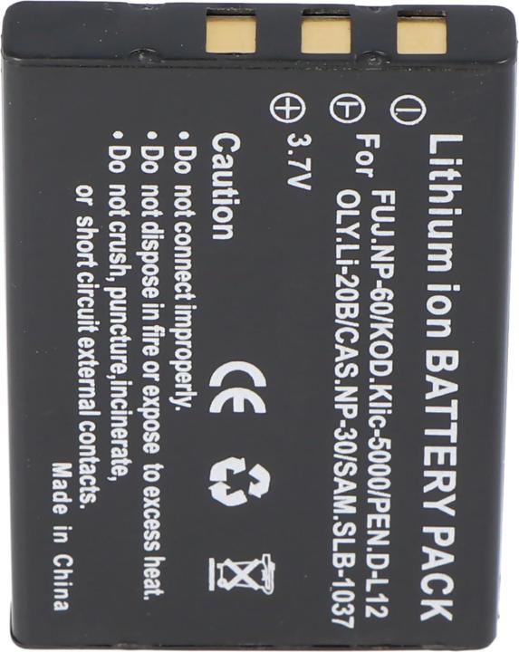 Actual product image Samsung Battery SLB-1137, Digimax V700 (Rechargeable battery)