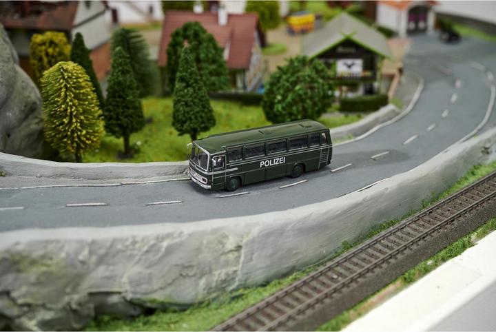 Actual product image Carson Modellsport 1:87 MB Bus O 302 Police 2.4G 100% RTR 1:87 RC Beginner (RTR Ready-to-Run)