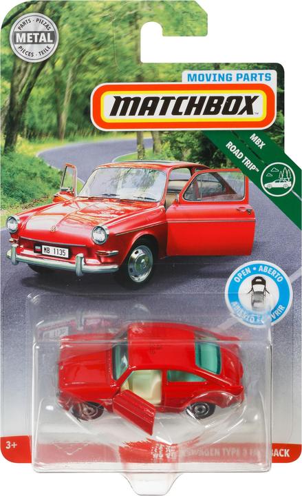 Actual product image Matchbox Cars with moving parts range