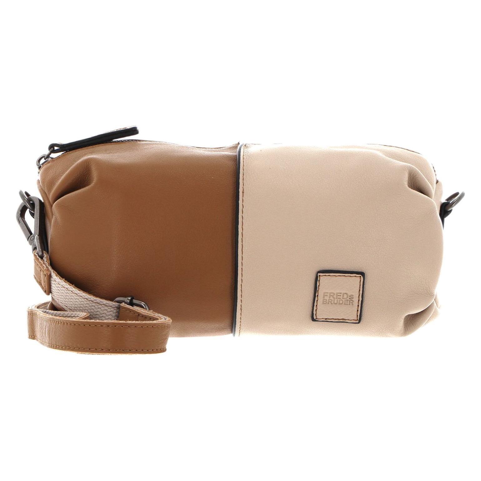 FredsBruder, Damen, Handtasche, Fb Multicolour Crossbody, Mehrfarbig, Braun