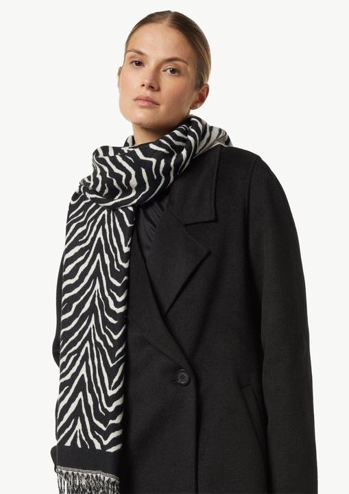 Immagine prodotto Comma Tuch Schal aus Webjacquard mit Fransen