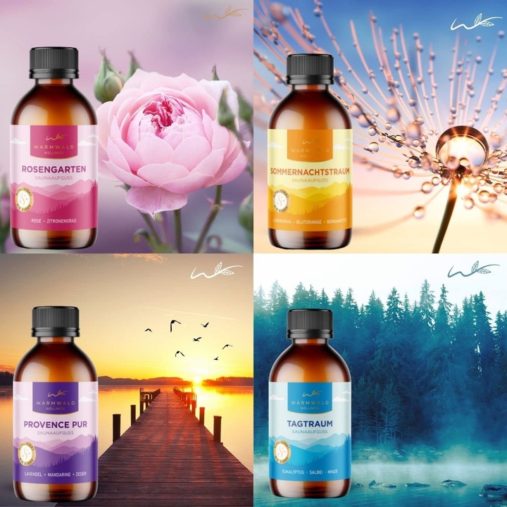 Produktbild Warmwald Wellness Warmwald QUARTETT - 4 x 100 ml