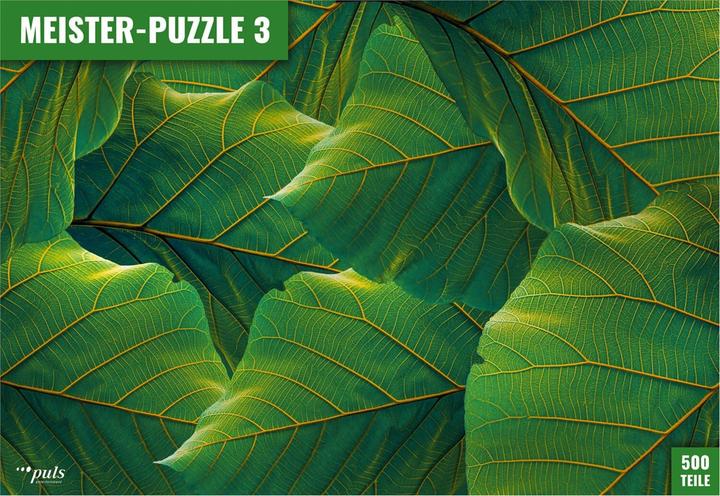 Produktbild MEISTER-PUZZLE 3, Blätter (Puzzle) (500 Teile)