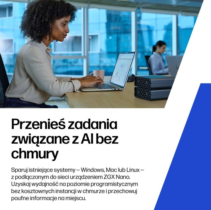 Productafbeelding HP ZGX Nano G1n AI Station (4000 GB, 128 GB, nVidia GB10, NVIDIA Blackwell)