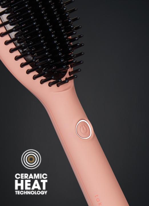 Actual product image ghd Take Control Now Glide Hot Brush Pink Peach