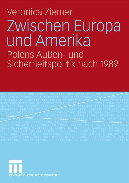 Produktbild Zwischen Europa und Amerika (Deutsch, Veronica Ziemer, 2008)