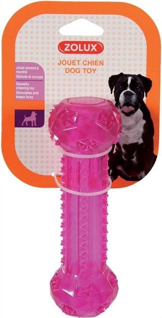Produktbild Zolux Toy TPR POP stick 15 cm pink (Kauspielzeug Hund)