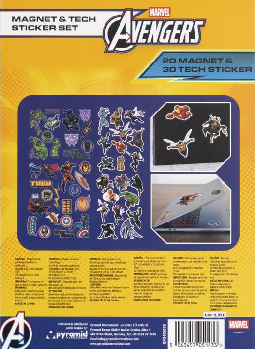 Produktbild Pyramid Magnet + Sticker Set