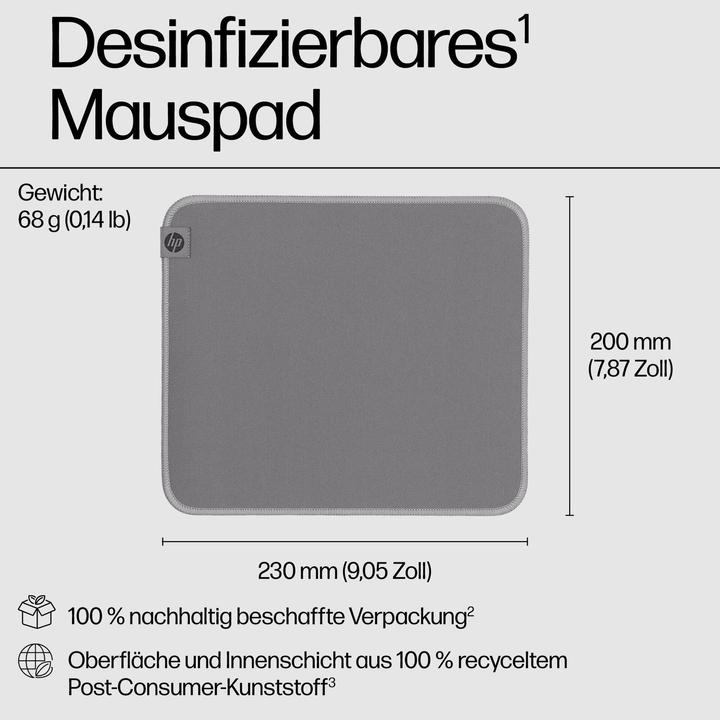 Immagine prodotto HP 100 Tappetino per mouse sanificabile (P)