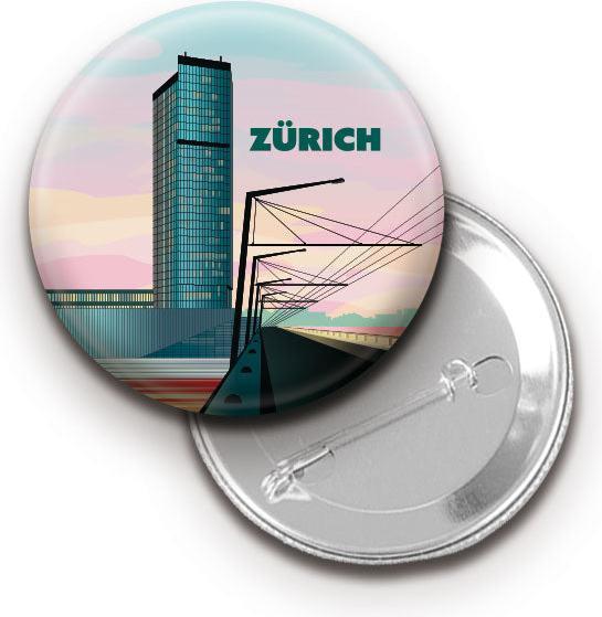 Produktbild S.wert Design Button Zürich Prime Tower