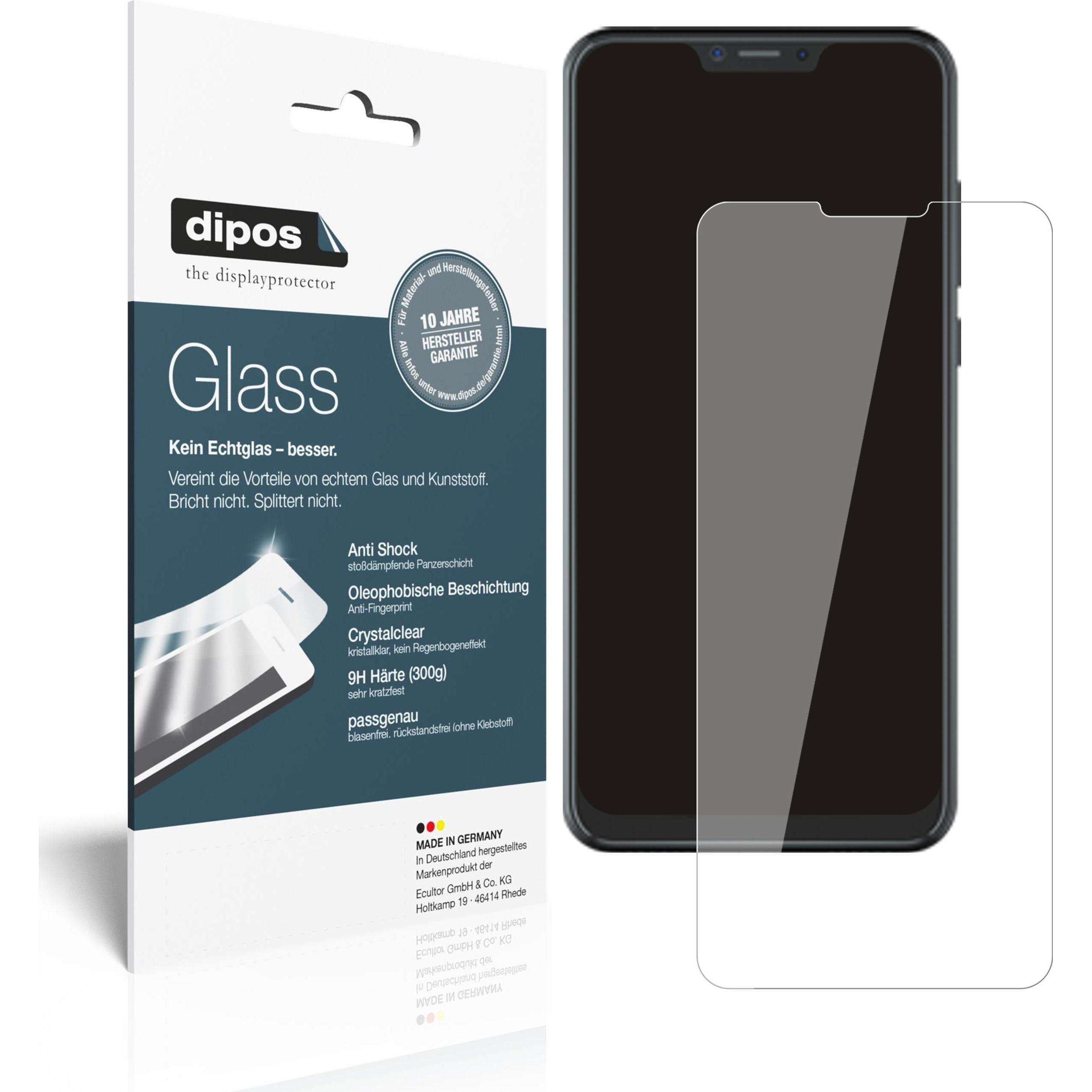 Dipos Displayschutz Anti-Shock (1 Stück, Nokia C20), Smartphone Schutzfolie, Transparent