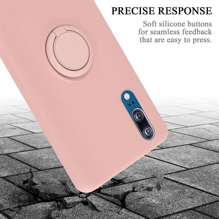 Actual product image Cadorabo TPU Liquid Ring Silicone Case Cover (Cubot P20)