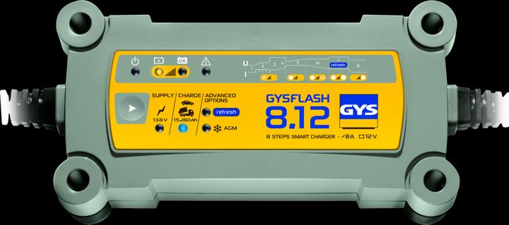 GYS Ladegerät FLASH 8.12 (12V, 8 A)