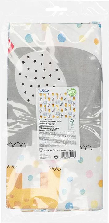 Boland Papiertischdecke Safari, 120x180cm (180 x 120 cm)