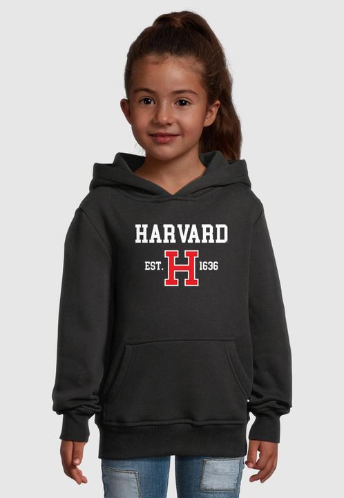 Produktbild Merchcode Kids Harvard University - Est 1636 Basic Hoody - 199015 (122, 128)