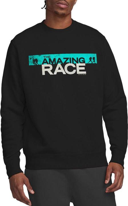 Actual product image The Amazing Race Unisex Adult Bar Logo Sweatshirt (S)