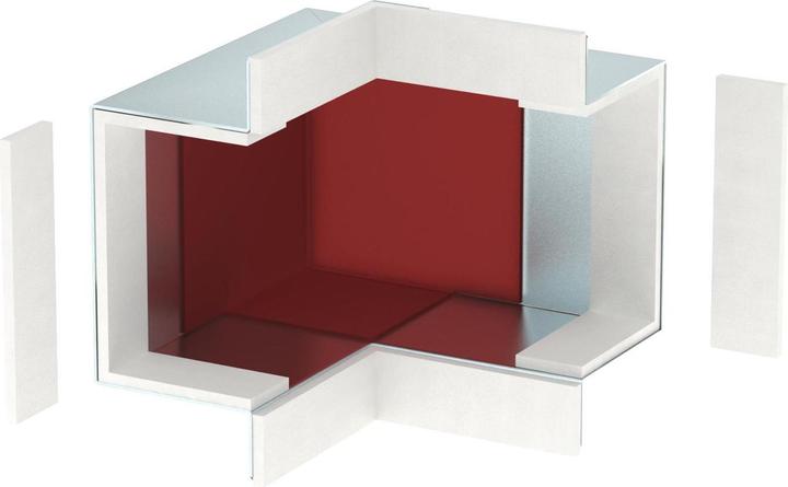 Image du produit OBO Bettermann OBO BSKM-AE 0711 Angle extérieur pour montage mural et au plafond 70x110 b (17 cm)