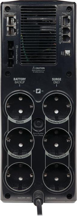 Actual product image APC Back-UPS PRO 1500 GR SchuKo - UPS (865 Watt) (1500 VA, 865 W, Line-interactive UPS)