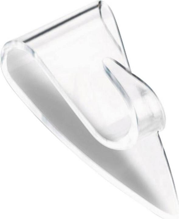 Actual product image tesa Powerstrips Transparent Decorative Hooks SMALL