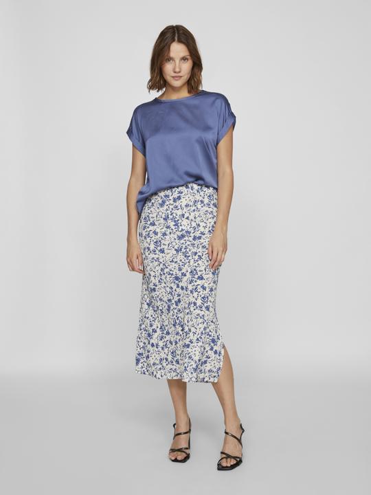 Actual product image Vila Round neckline top with short sleeves (44)