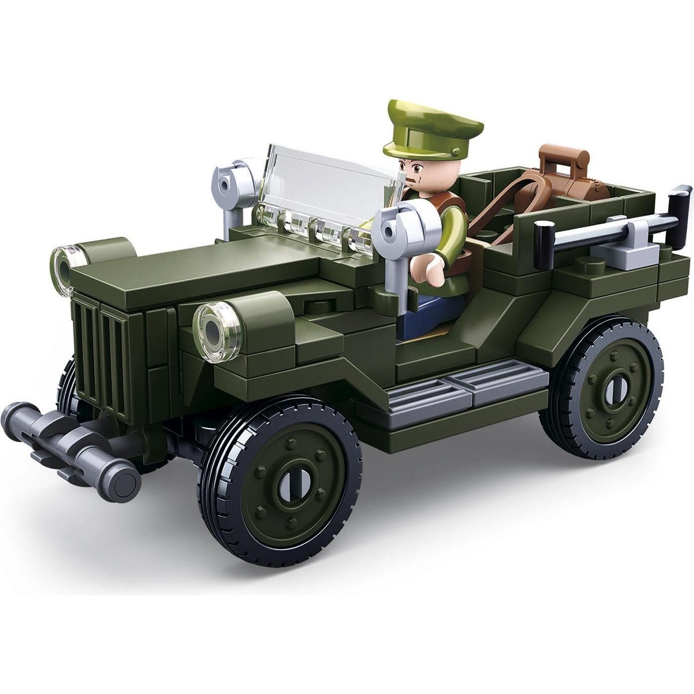 Thumbnail - Sluban WWII - GAZ-67 Alliiertes Auto