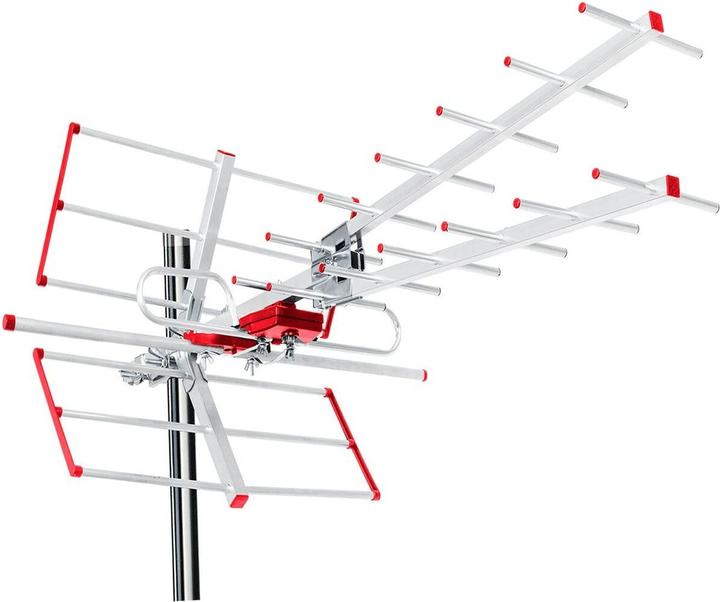 Image du produit Maclean MCTV-855 MCTV-855 Antenne Lauko TV DVB-T Combo UHF VHF passive max 100dBuV (Antenne plate, 14 dB, DVB-T / -T2)