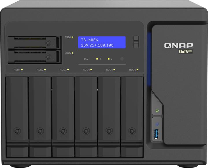 QNAP TS-h886-D1622-16G (0 TB)