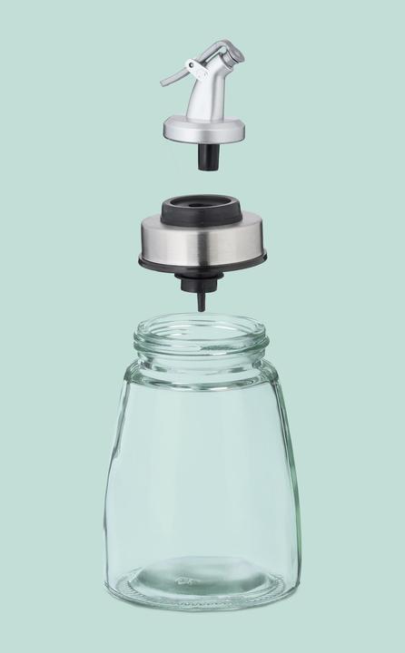 Produktbild Relaxdays Ölflasche Glas 3er Set nachfüllbar (200 ml)