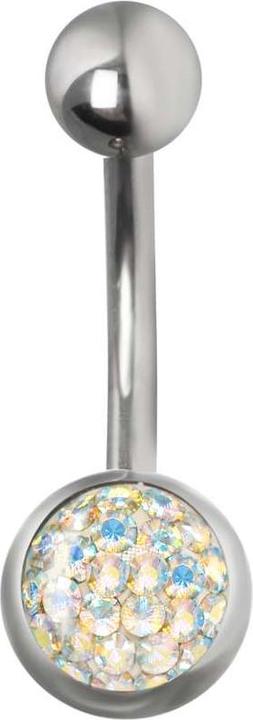 Image du produit Bijouteria Piercing nombril (Titane, Cristal Swarovski)