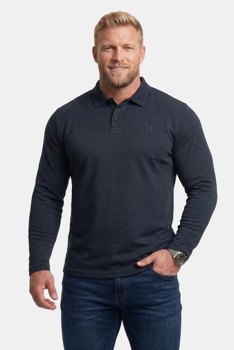 Produktbild Men+ Poloshirt, Basic, Piqué, Langarm (XL)