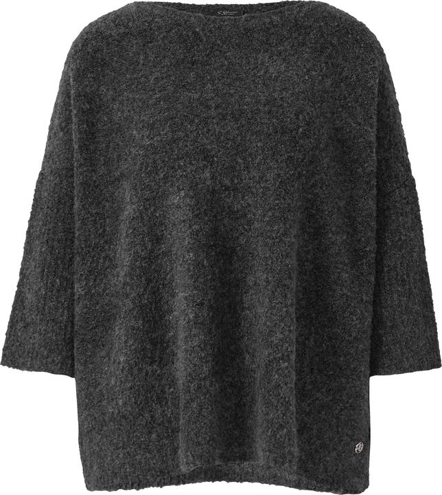 Produktbild s.Oliver Strickpullover Relaxed-Fit-Pullover aus Bouclé-Strick (L)