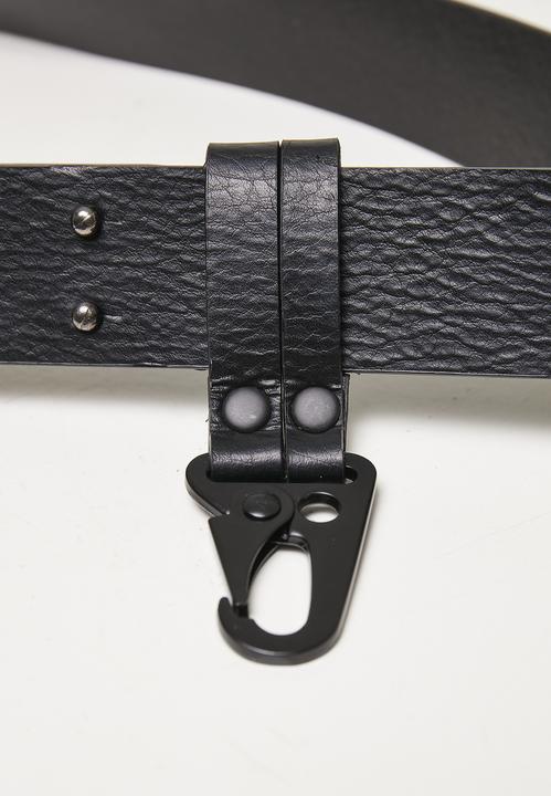 Actual product image Urban Classics Imitation Leather Belt With Hook (L)
