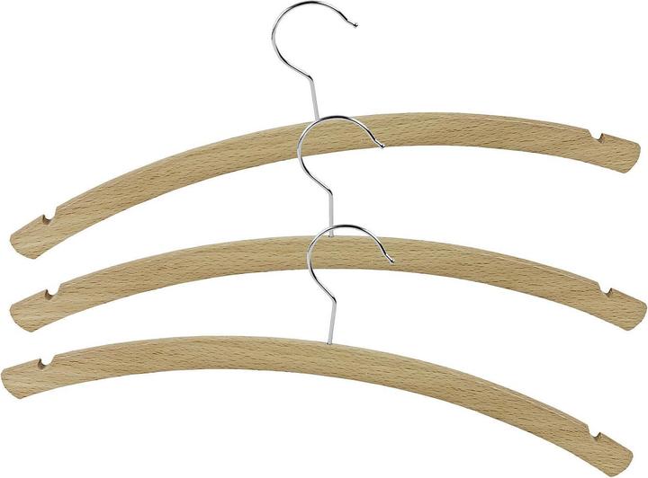 Bürstenmann Coat hanger FSC w.notch 3s (3 x)