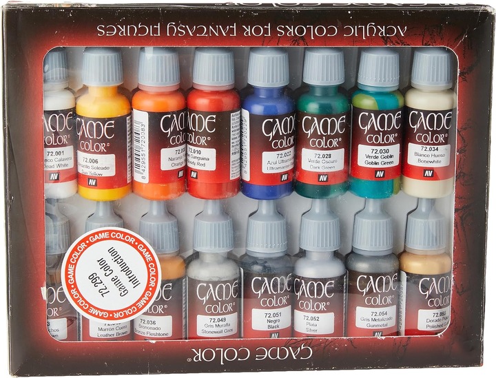 Produktbild Vallejo Acrylfarben-Anfänger-Set (Mehrfarbig, 272 ml)