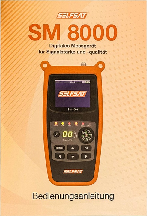 Actual product image Selfsat SAT-Finder SM 8000 (DVB-S / -S2)