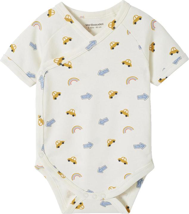 Immagine prodotto Vertbaudet 5er-Pack Baby Wickelbodys Bio-Baumwolle Oeko-Tex (56)